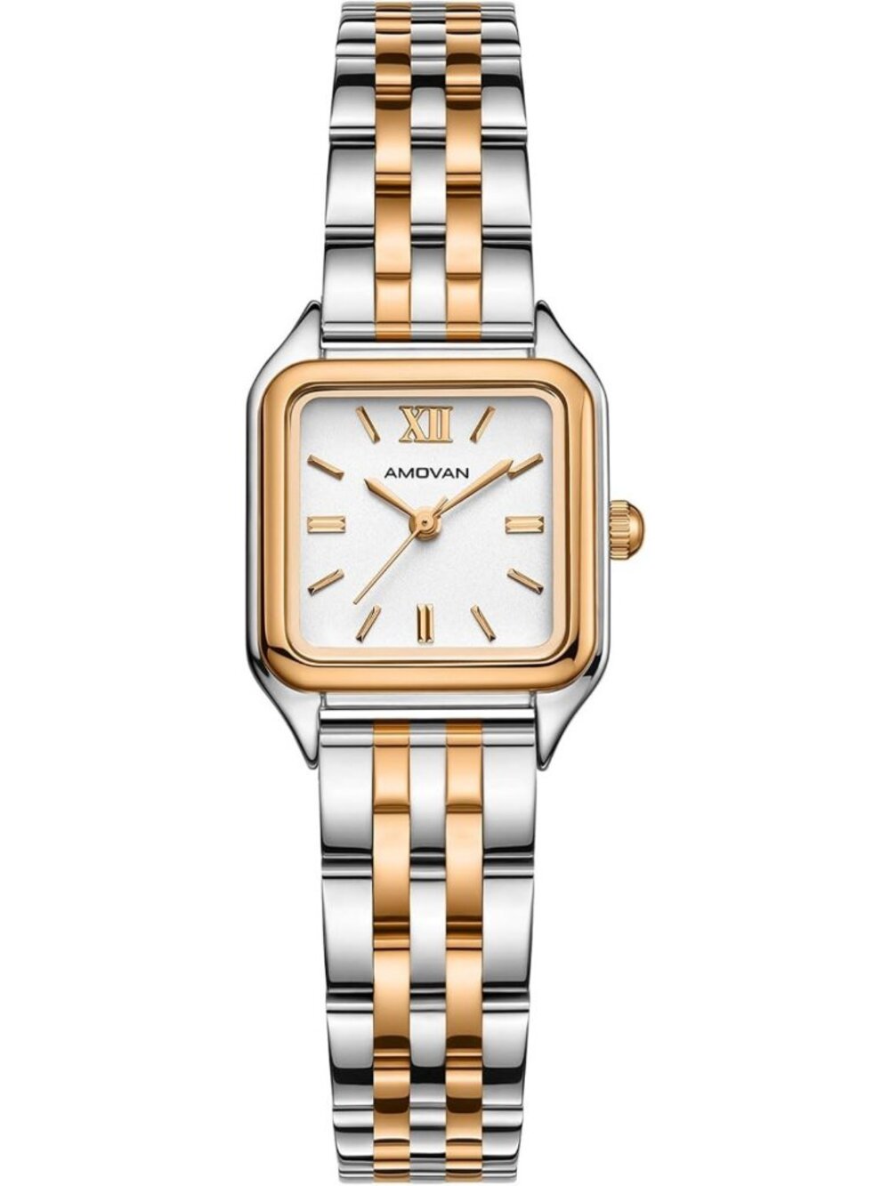 Elegant Gold Women's Quartz Watch, Vintage Roman Numeral Dial, Perfect Gift for